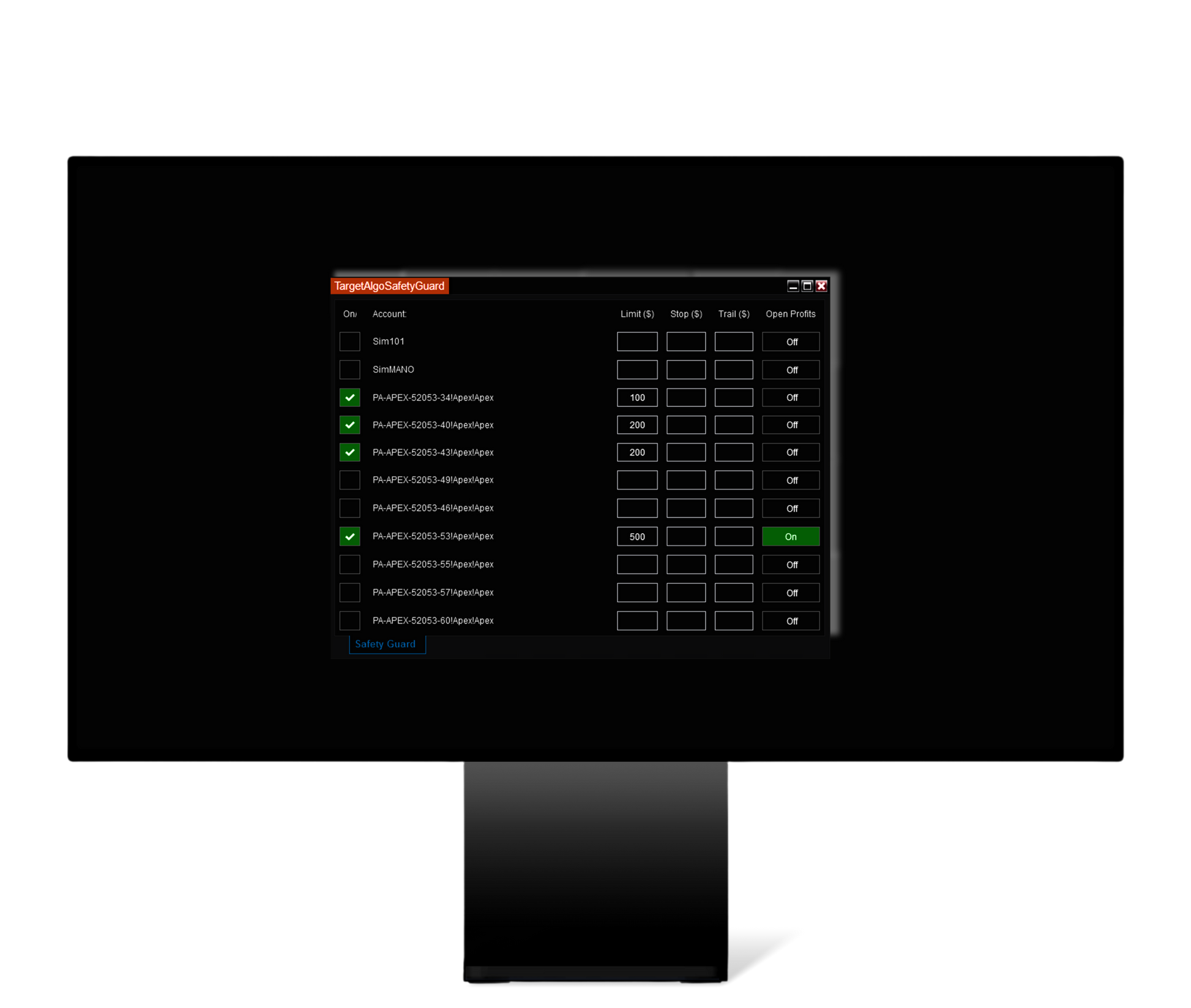 Target Algo's Safety Guard